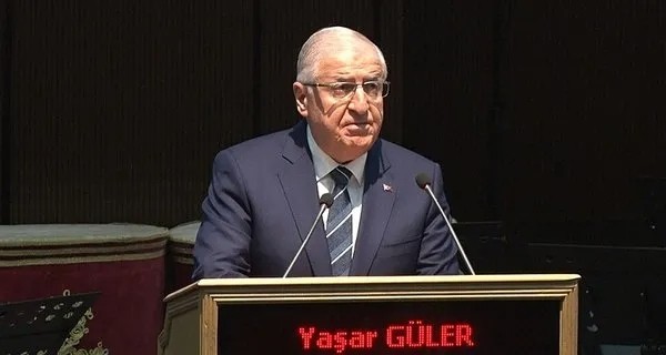 Bakan Güler'den net mesaj! 'Terör örgütü koşulsuz silahlarını teslim etmelidir'